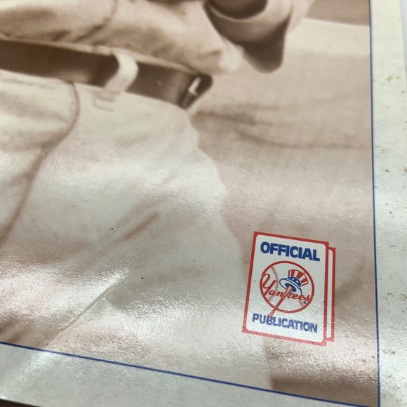 Vintage 1995 Yankees Yearbook 46th Annual Edition Babe Ruth Tribute - Picture 10 of 10